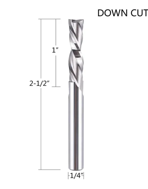 CNC DOWN CUT SPIRAL BIT