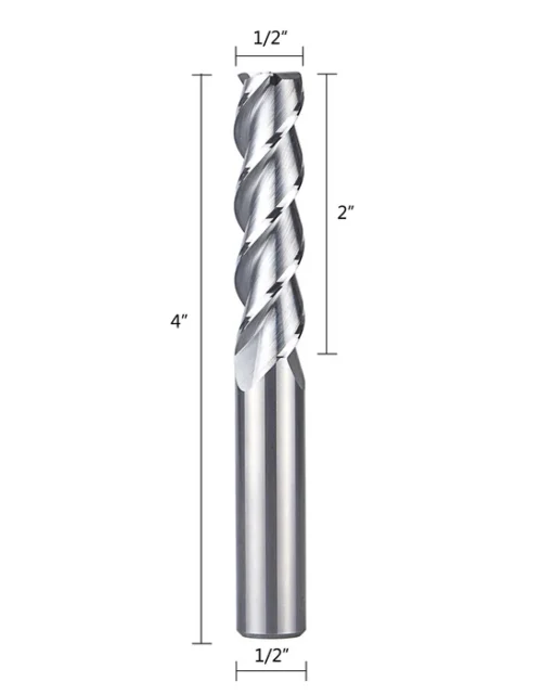 aluminium cutting end milkl